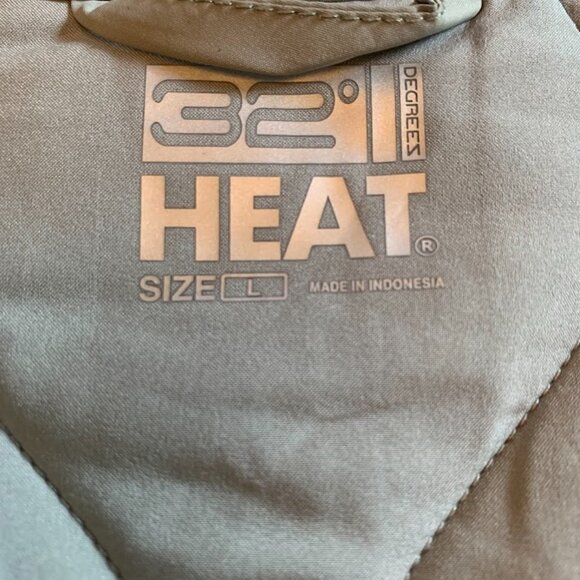 32 Degrees Women's Oversized Quilted Vest - Gray Size L - Picture 8 of 9